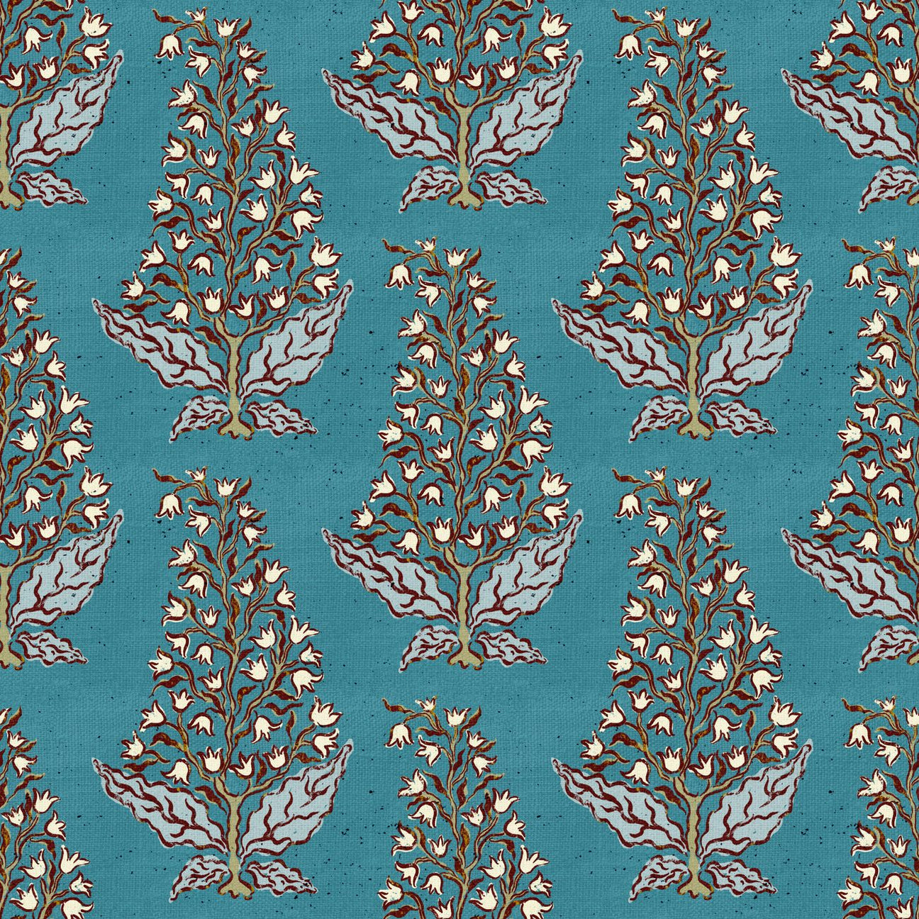 Block print botanicals
