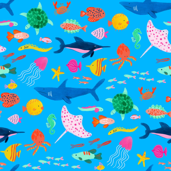Tropical Ocean — Blue