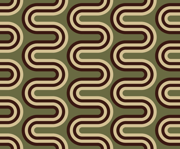 Green & Beige
