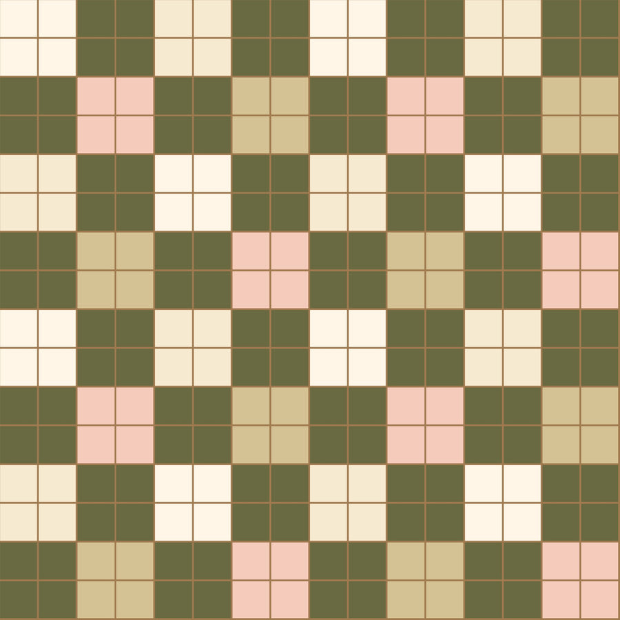 Layered Checkerboard Grid