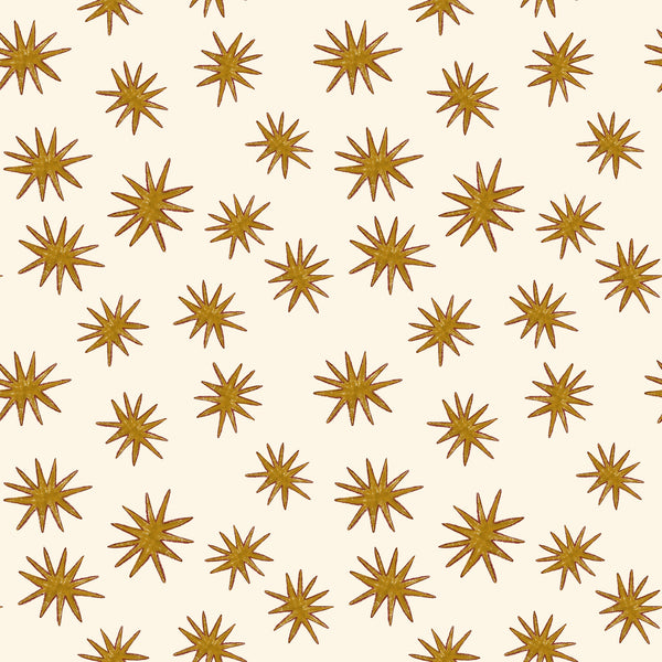Yellow on cream white