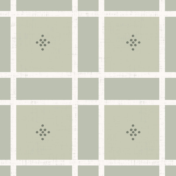 Vintage Gingham — Green