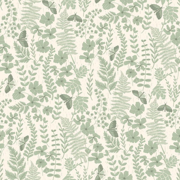 Sage Green, cream