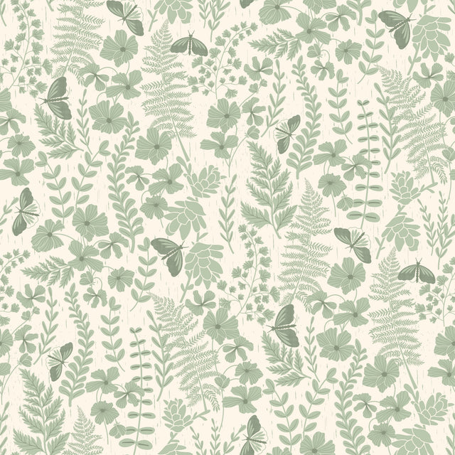 Sage Green, cream