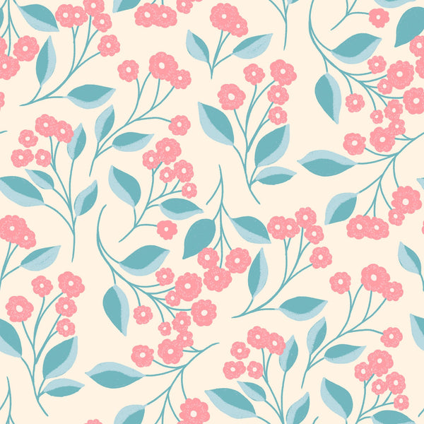 pinks and blues