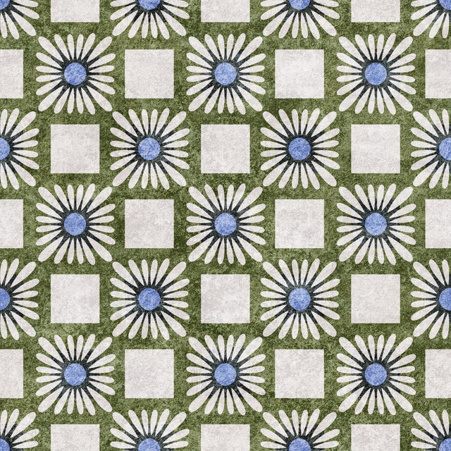 Olive & Blue