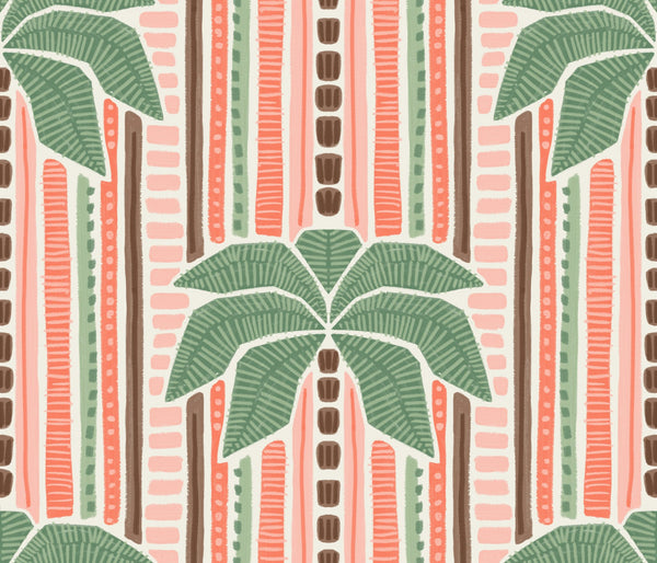 Coral Pink Green