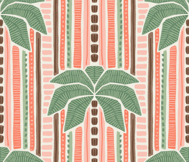 Coral Pink Green