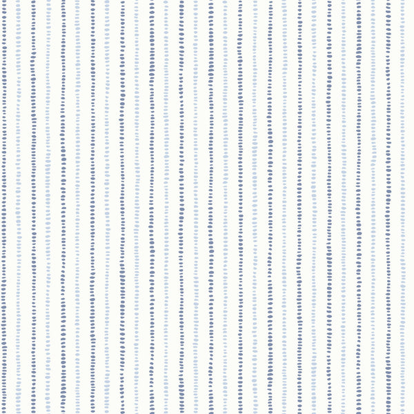 Blue on cream