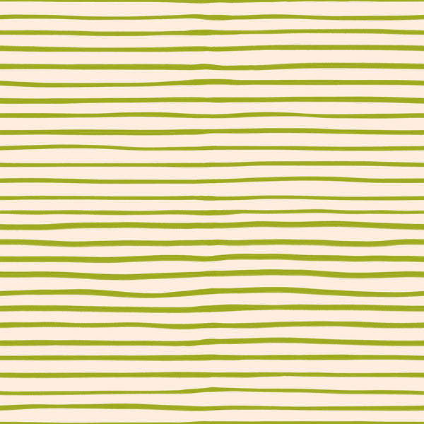 Hand Drawn Stripes — Cream