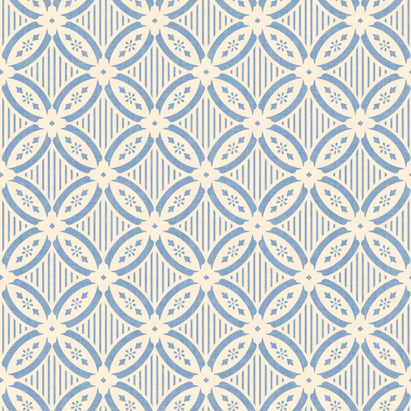 French Blue & Cream