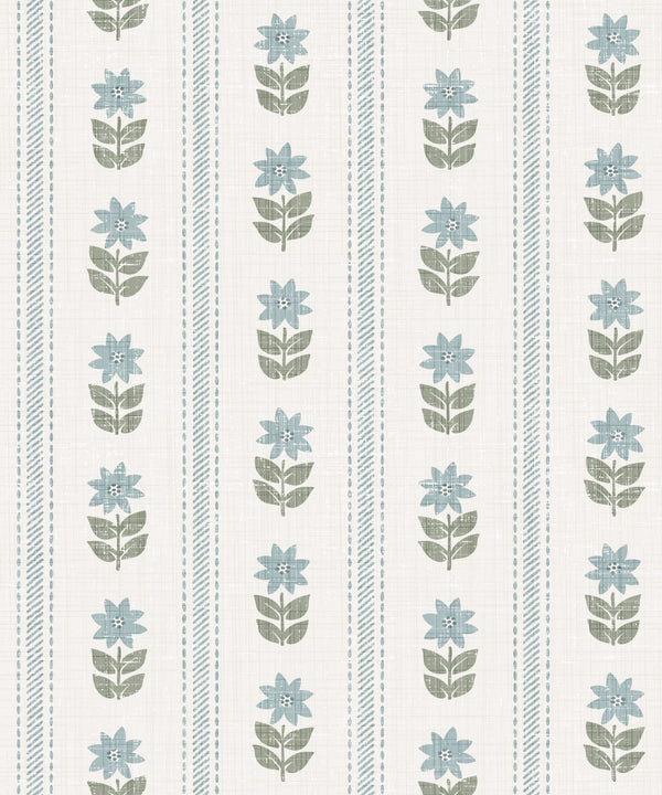 Provençal Blue and Sage Green