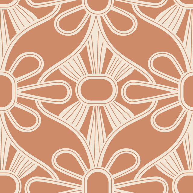terracotta, cream