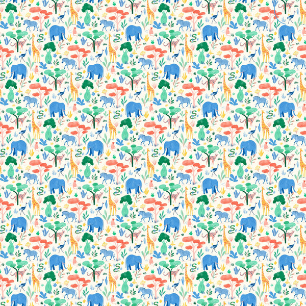Safari Animals — Cream