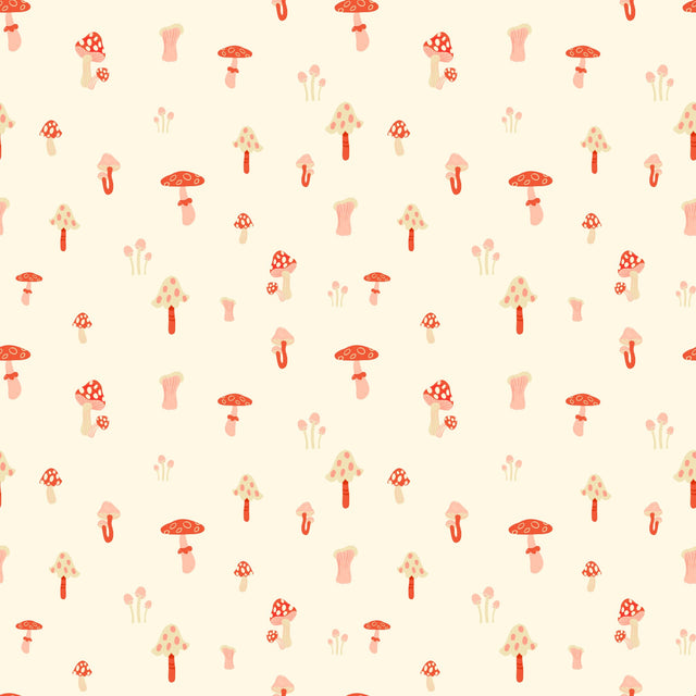 Woodland Mushrooms — Cream