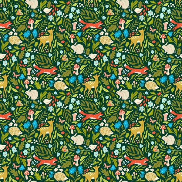 Woodland Wonderland — Deep green
