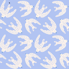 White Doves — Sky Blue