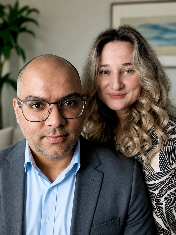 Nick and Nataly, founders of The Fabric Shop.