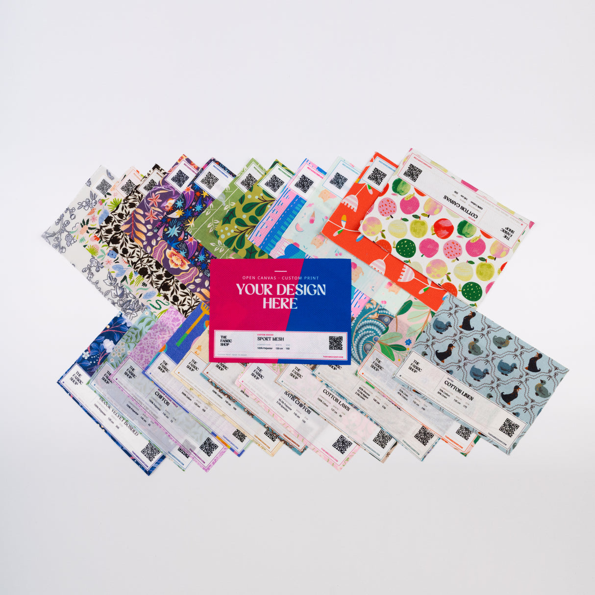 Base Fabric Pack, 22 Fabric Swatches